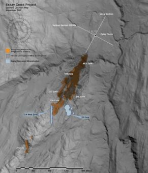 Skeena erweitert Eskay Creek-Graben mit Neuentdeckung und durchteuft 4,46 g/t AuEq über 32,19 Meter