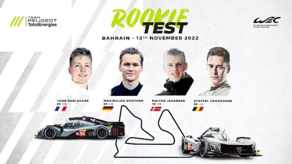 PEUGEOT 9X8: FIA WEC Rookie Test am 13. November 2022 in Bahrain