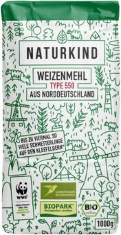 Neu & nachhaltig: Mit NATURKIND Weizenmehl im Regal unterstützt Netto das Programm „Landwirtschaft für Artenvielfalt“