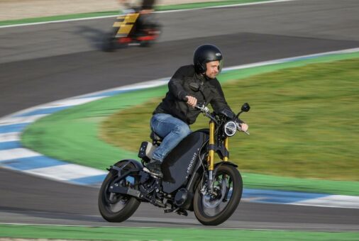 Das schnellste „Fahrrad“ der Welt beim e4 Testival 2022 am Hockenheimring