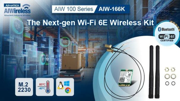 Advantech AIW-166K 6E beschleunigt die Innovation  im Bereich Edge Networking
