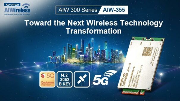 Advantech AIW-355 5G-Modul beschleunigt den Mobilfunkausbau