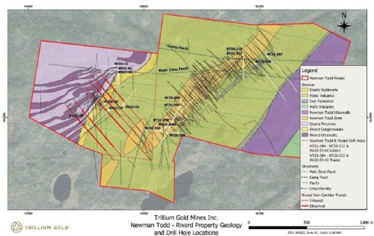 Newman Todd Komplex von Trillium Gold zeigt fortschreitendes Tagebau-Szenario mit weiterem Entdeckungspotenzial in der Tiefe