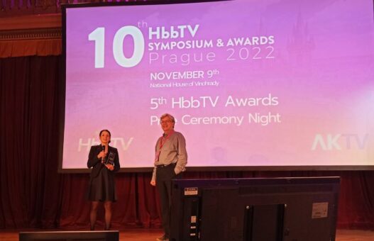 HbbTV Awards 2022 an Preisträger übergeben
