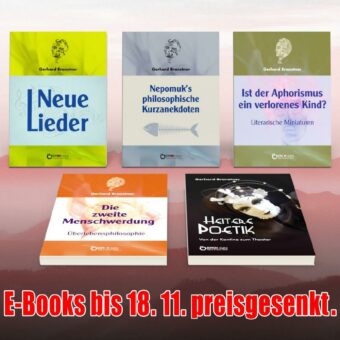 56 Sekunden Szenenapplaus, ein gewitztes Kind sowie ein Theaterkritiker in der Kantine – Fünf E-Books von Freitag bis Freitag zum Sonderpreis