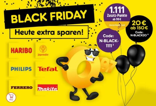 Black-Friday – Online sparen & punkten: Angebotswochen im Netto Online-Shop