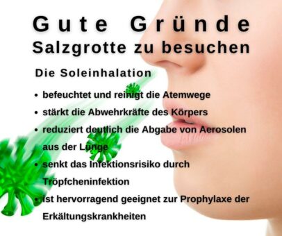 Salzaerosoltherapie: Ein bewährtes Naturheilmittel bietet Prävention, Heilung und Rehabilitation im Kampf gegen Corona