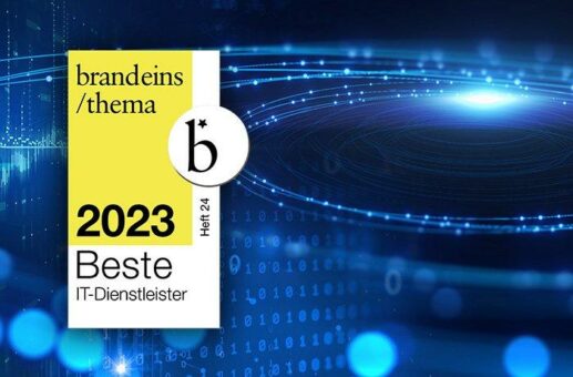 Woodmark unter Deutschlands besten IT-Dienstleistern 2023 von brandeins