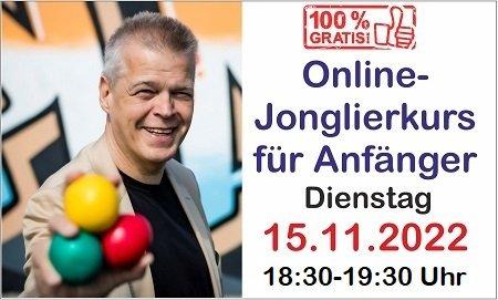 Jonglieren lernen bei Deutschlands erfolgreichsten Jongliertrainer