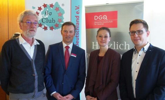 European Six Sigma Club Deutschland und Deutsche Gesellschaft für Qualität unterstützen Initiative zur Ressourceneffizienz