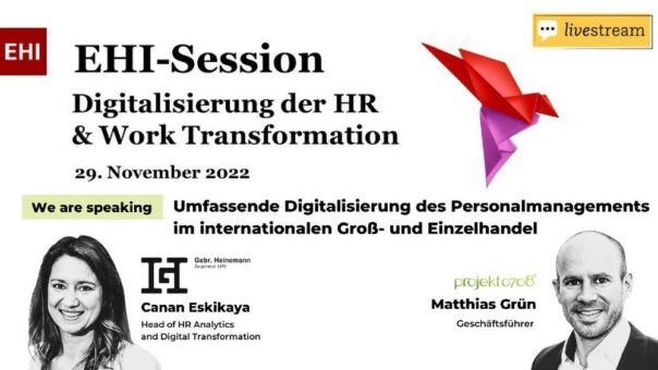 projekt0708 stellt mit Gebr. Heinemann auf EHI-Event erfolgreich umgesetztes HR-Digitalisierungsprojekt vor