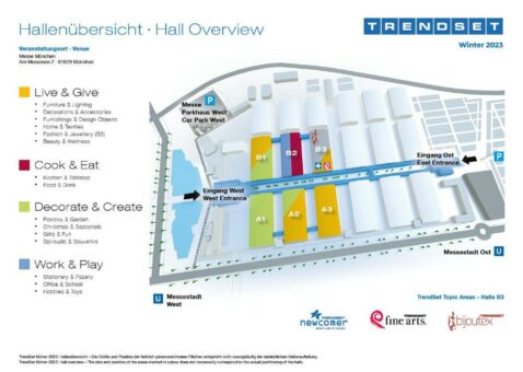 TrendSet Winter 2023 startet das Messejahr für die Branche in München