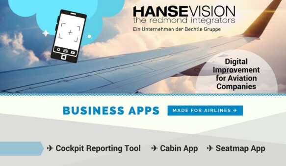 Fokus auf Luftfahrt: HanseVision baut Geschäftsfeld Business Apps weiter aus