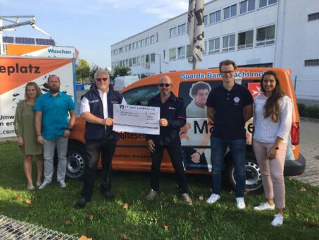 Leo-Club Landshut spendet Car-Wash-Erlös für den Malteser Herzenswunsch-Krankenwagen