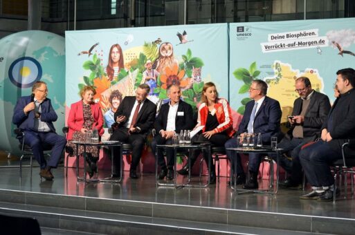 Die 18 Biosphärenreservate Deutschlands machen den Bundestag „Verrückt auf Morgen“