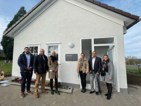 Einweihung des Bünemann-Ateliers: Eine „kreative Oase“ für die Bewohner der Christophsheime