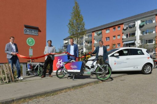 Nachhaltig und umweltschonend:  Elektromobilität für NHW-Mieter  jetzt auch in Kelsterbach