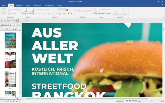 Neue Version des kostenlosen PDF-Editors FreePDF veröffentlicht