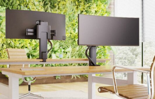 Die TRACE™ Monitorhalterungen von Ergotron gewinnen den Good Design® Award