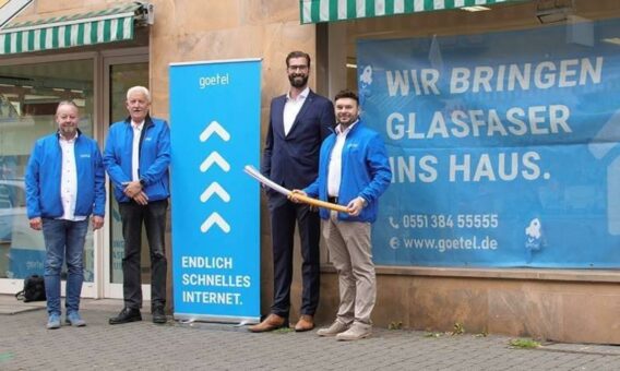 Der Vertrieb für Glasfaseranschlüsse von der goetel läuft in Witzenhausen auf Hochtouren