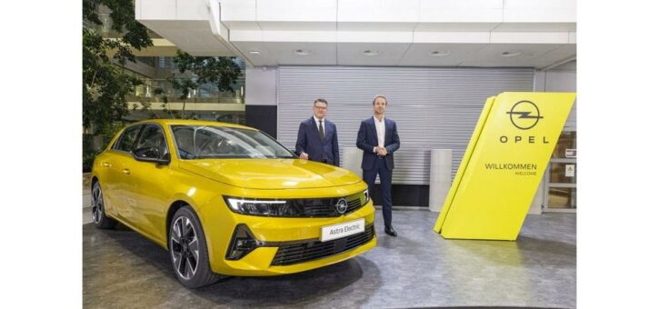 Hessischer Ministerpräsident Boris Rhein zu Besuch bei Opel in Rüsselsheim