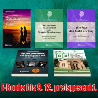 Balgerei mit Ludwig, drei Schwerin-Krimis sowie eine Einladung zu einem Friedhofsspaziergang – Fünf E-Books von Freitag bis Freitag zum Sonderpreis
