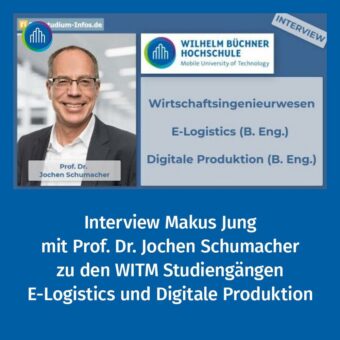 Interview mit Prof. Dr. Jochen Schumacher zu neuen Wirtschaftsingenieurwesen Studiengängen