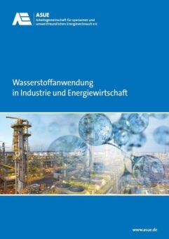 Neue Wasserstoff-Broschüre der ASUE: Die Wasserstoffanwendung in Industrie und Energiewirtschaft