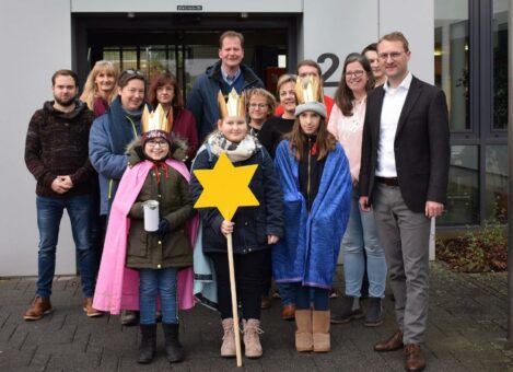 Hoher Besuch in der Kreisverwaltung