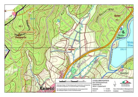 NATURDENKMAL Reipperts bei Schotten-Rainrod: Felsblöcke und ein Blockmeer, von Urwald überwachsen