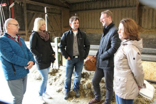 Mit Herzblut Nebenerwerbslandwirt: …und nach der Arbeit aufs Feld