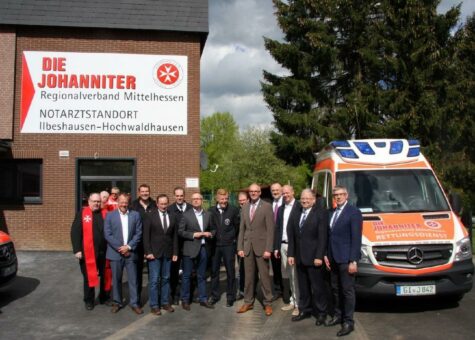 Johanniter eröffnen neuen Notarzt-Standort in Ilbeshausen-Hochwaldhausen