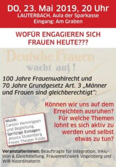 Wofür engagieren sich Frauen heute?