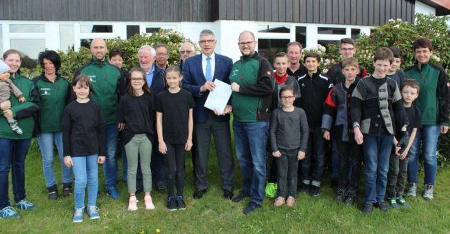 Finanzspritze für die Schützen in Rebgeshain