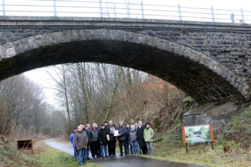Historische Gewölbebrücke Hartmannshain wird saniert