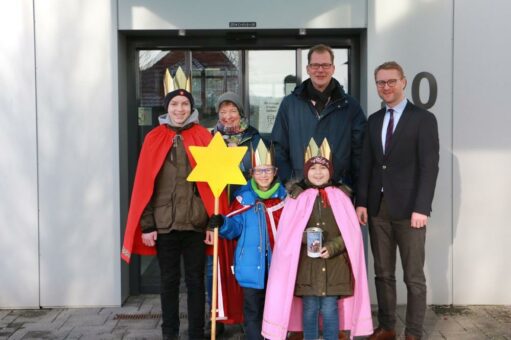 Die Sternsinger sind unterwegs