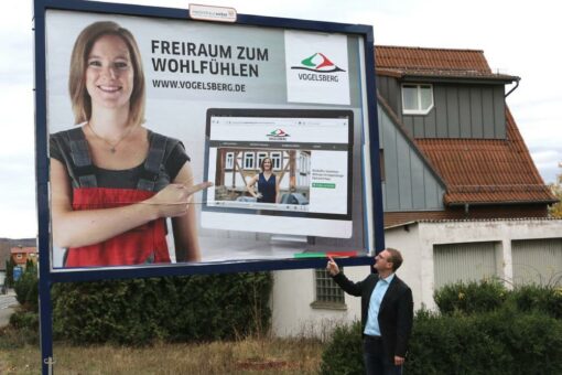 Für ein neues Vogelsberger Selbstbewusstsein: Plakataktion – Freiraum zum Wohlfühlen