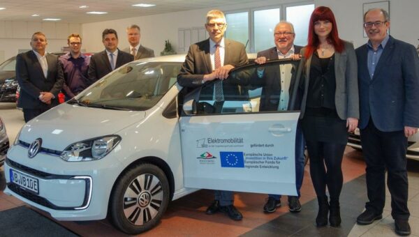Neues Elektroauto an der Vogelsbergschule Lauterbach