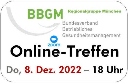 BGM-Interessierte gesucht, für aktive Mitarbeit in der Regionalgruppe München des Bundesverbandes BGM (BBGM)