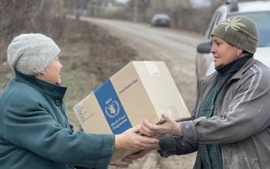 Ukraine: ADRA und WFP verteilten 1,9 Millionen Lebensmittelpakete und 14 Millionen Brotlaibe