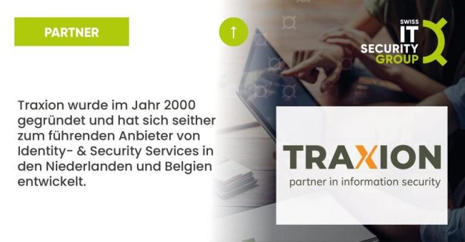 Traxion ist neuestes Mitglied der Swiss IT Security Group