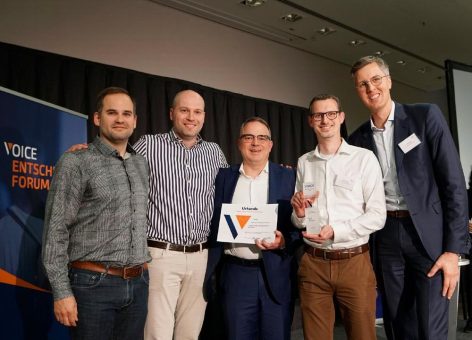 Team von Evonik Coating Additives gewinnt VOICE Best Data Project Award für COATINO® Defect Detection