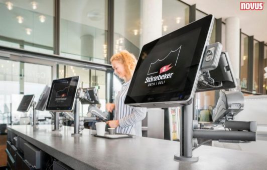 Tablethalter für das moderne Kassensystem am Point of Sale
