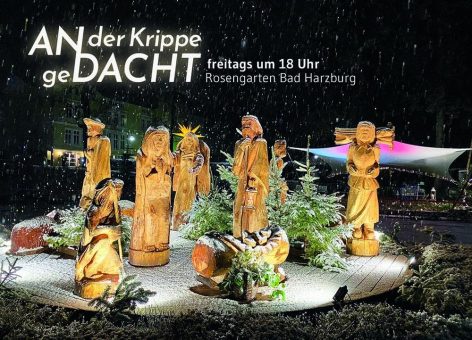 An der Krippe entfacht