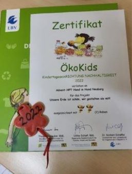 „ÖkoKids“ in der Heilpädagogischen Tagesstätte Neuburg/Donau
