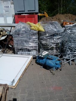 Schrottabholung bei Kleinbetrieben und Privathaushalten