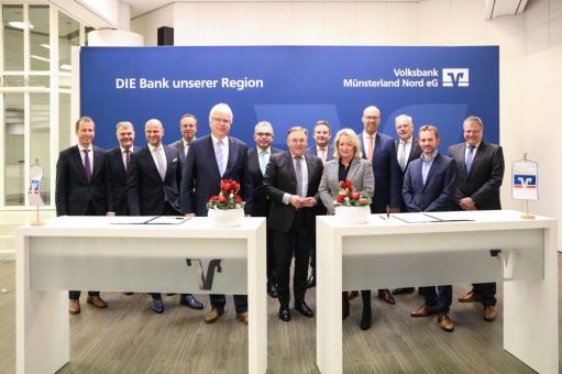 Volksbank eG und Volksbank Münsterland Nord eG bereiten die für das Jahr 2024 geplante Fusion vor
