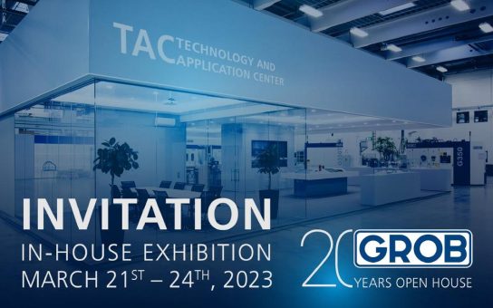 GROB feiert Jubiläum: 20 Jahre Hausmesse