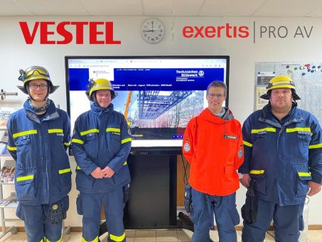 Vestel und Exertis Pro AV spenden Displays an sieben gemeinnützige Einrichtungen