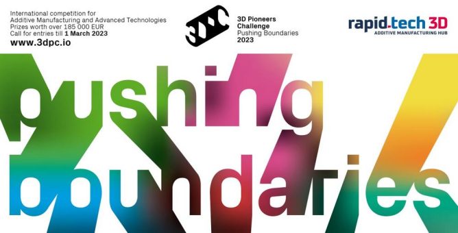 Call for Entries der 3D Pioneers Challenge 2023